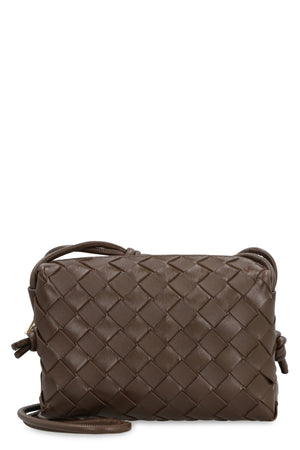 Túi xách tay mini màu nâu Bottega Veneta - bộ sưu tập FW23