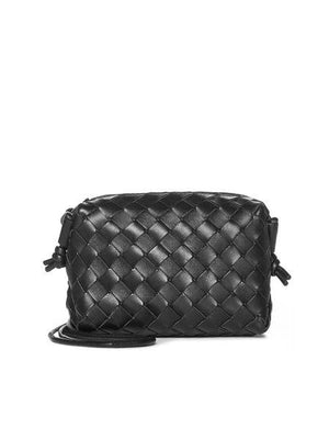 Túi xách tay mini màu nâu Bottega Veneta - bộ sưu tập FW23