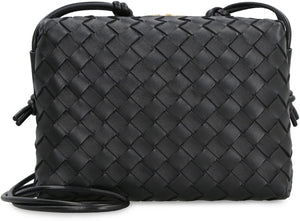 Elegant Black Crossbody Camera Bag with Adjustable Strap