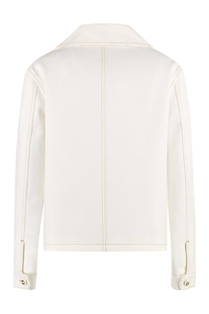 GUCCI Contrasting Color Canvas Jacket for Women