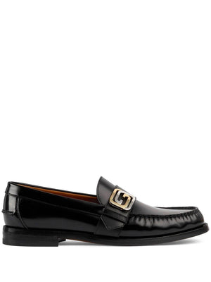 GUCCI Men's Nightcocoa Leather Moccasins for SS23