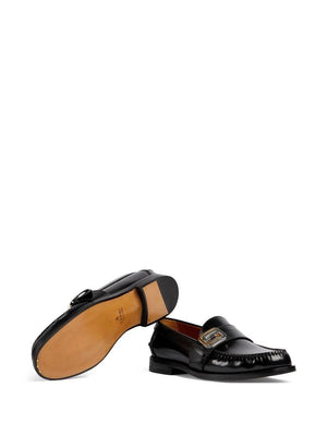 GUCCI Men's Nightcocoa Leather Moccasins for SS23