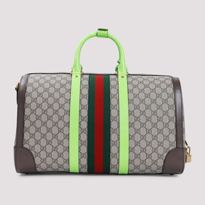 GUCCI Savoy Supreme Canvas Duffle - 44x28.5x24.5 cm