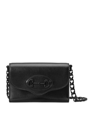 GUCCI Mini Heritage-Inspired Leather Crossbody Handbag