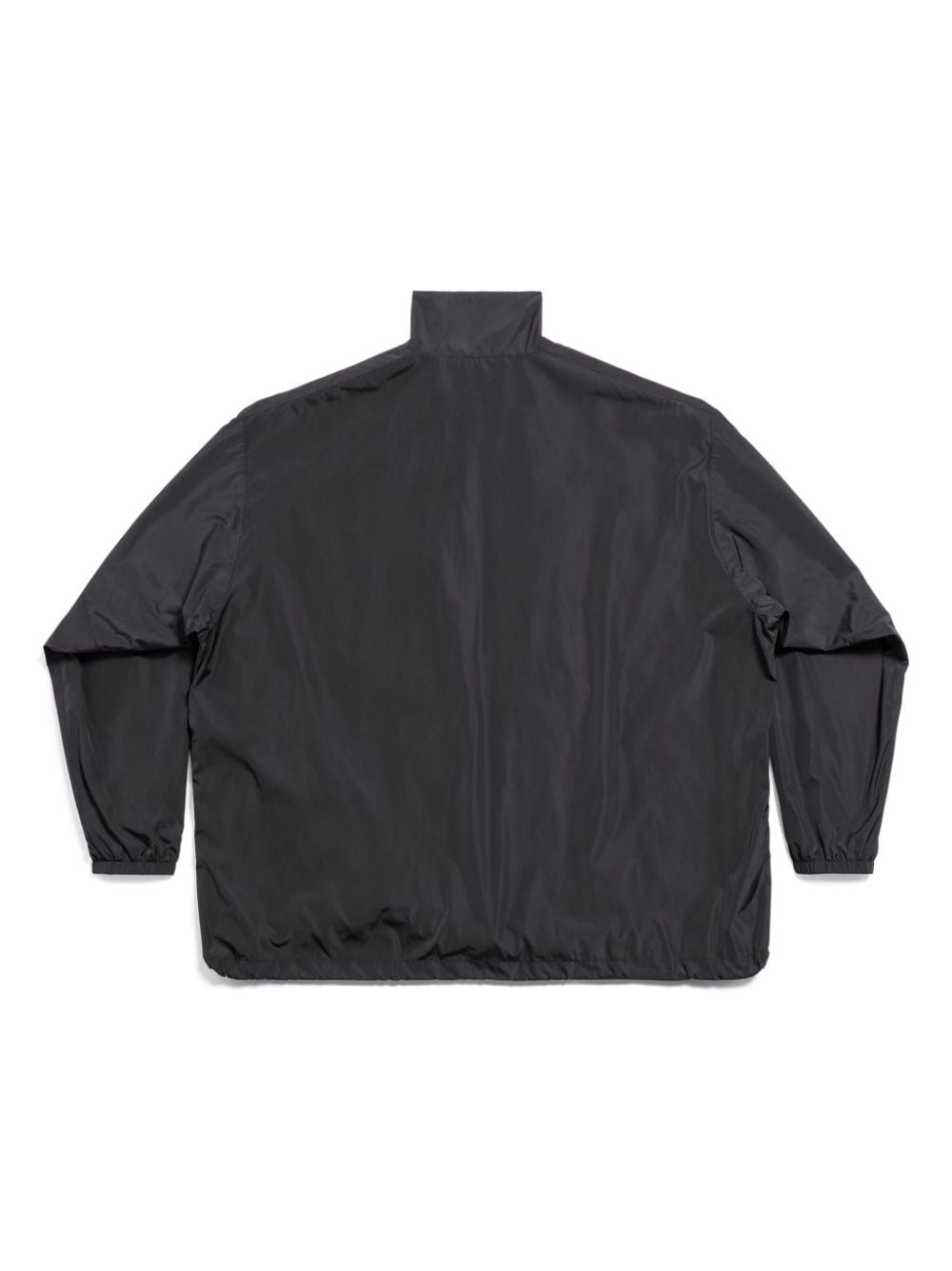 BALENCIAGA Logo Lettering Windbreaker Jacket in Techno Micro Faille for SS24