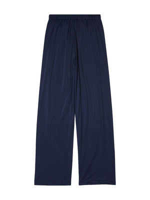 Men's Blue Mesh Lined Track Pants for SS23 by Balenciaga