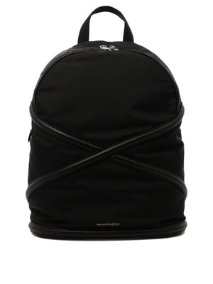 ALEXANDER MCQUEEN Men's Harness Backpack for FW23 in Black