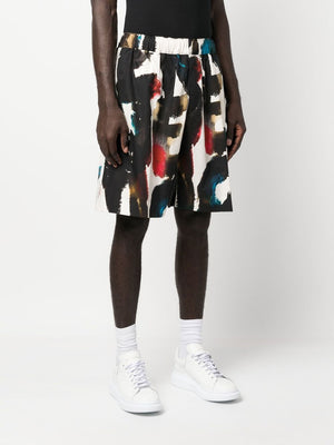 Multicolour Men's Shorts - Alexander McQueen 23SS Collection