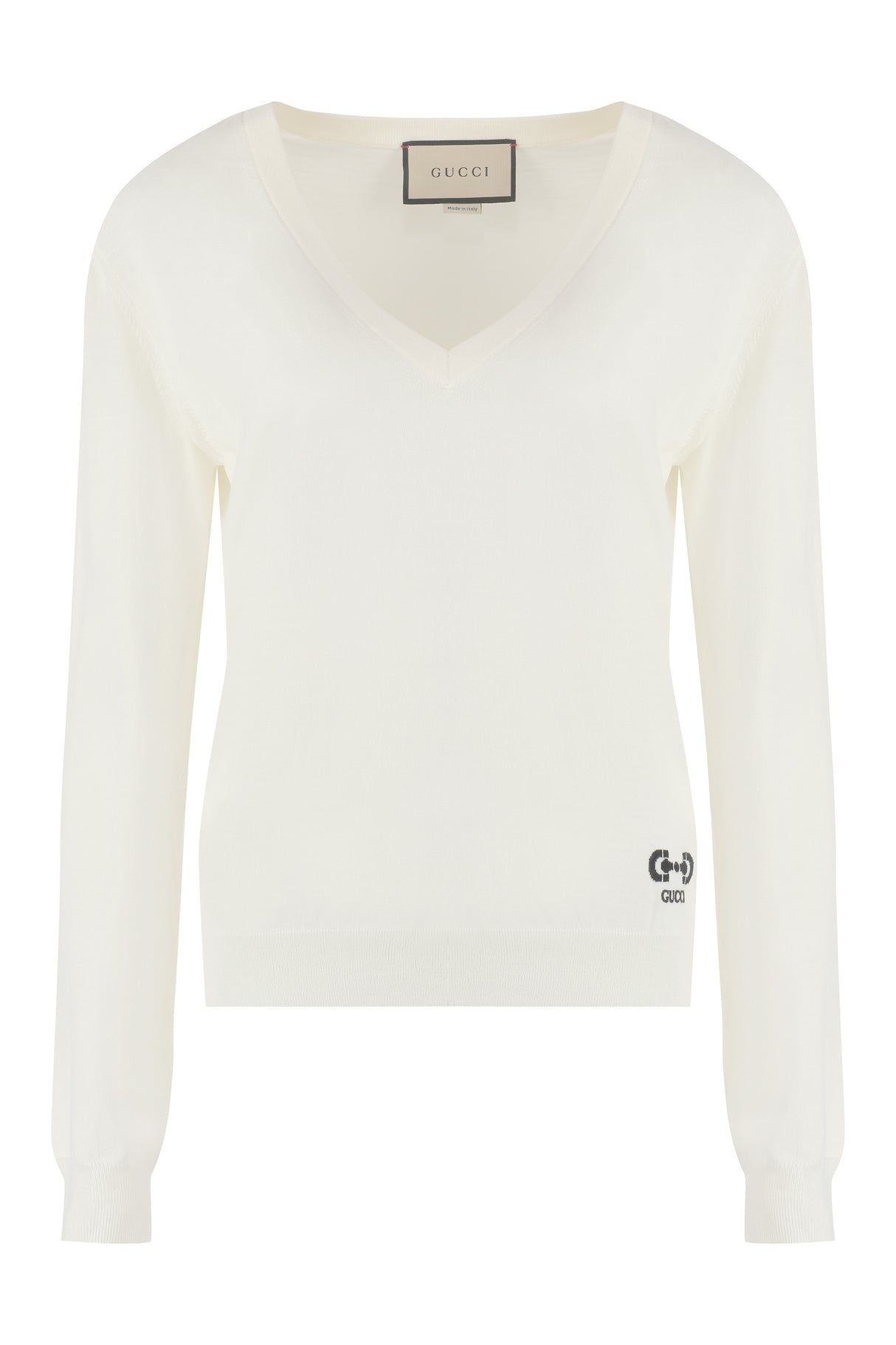 GUCCI Luxurious Embroidered Wool Sweater for Women - FW23 Season