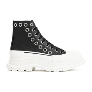 ALEXANDER MCQUEEN Modern Men's Leather Boots for SS23