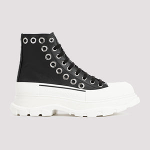 ALEXANDER MCQUEEN Modern Men's Leather Boots for SS23