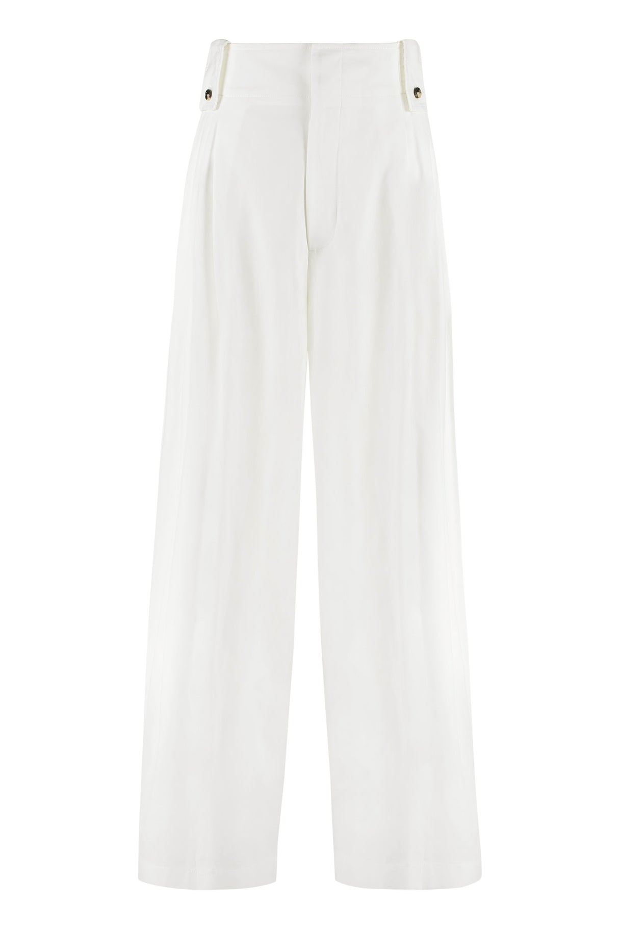 BOTTEGA VENETA High-Waist Tapered-Fit Trousers