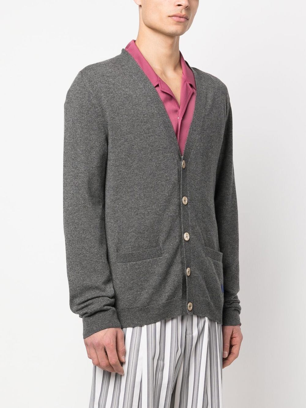 Áo Cardigan Dài Tay Lụa Cashmere Cho Mùa SS23