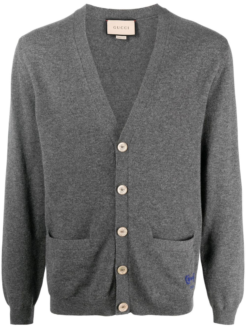 Áo Cardigan Dài Tay Lụa Cashmere Cho Mùa SS23