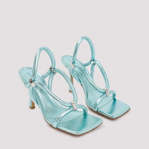 BOTTEGA VENETA Stretch Slingback Sandals with 10cm Heel