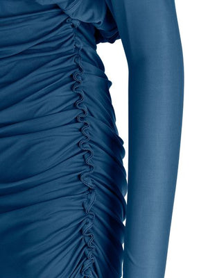 Váy Suit Viscose Màu Xanh Nam Nữ | Bộ sưu tập SS23