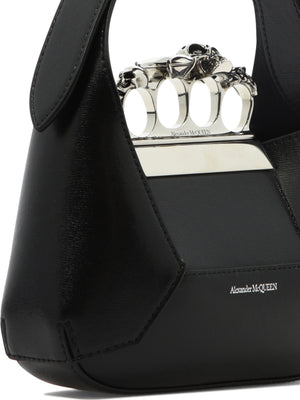 ALEXANDER MCQUEEN 23FW Black Tote Bag for Women - Trendy and Functional