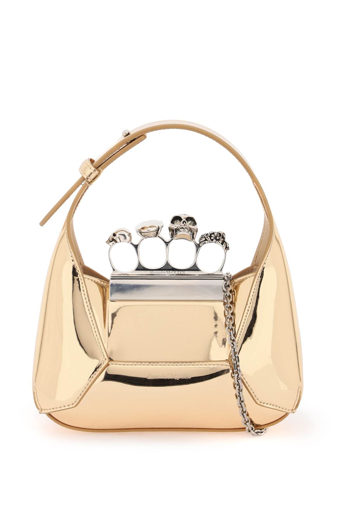 ALEXANDER MCQUEEN Mini Jewel Hobo Handbag