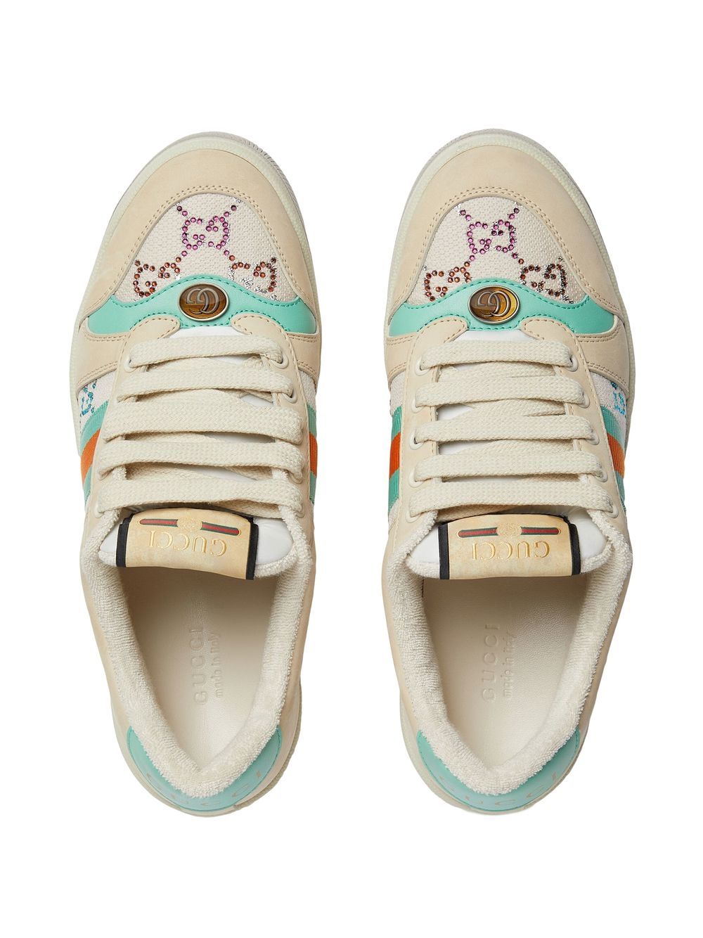 GUCCI Stylish 2024 Women's Sneakers in Powder Color