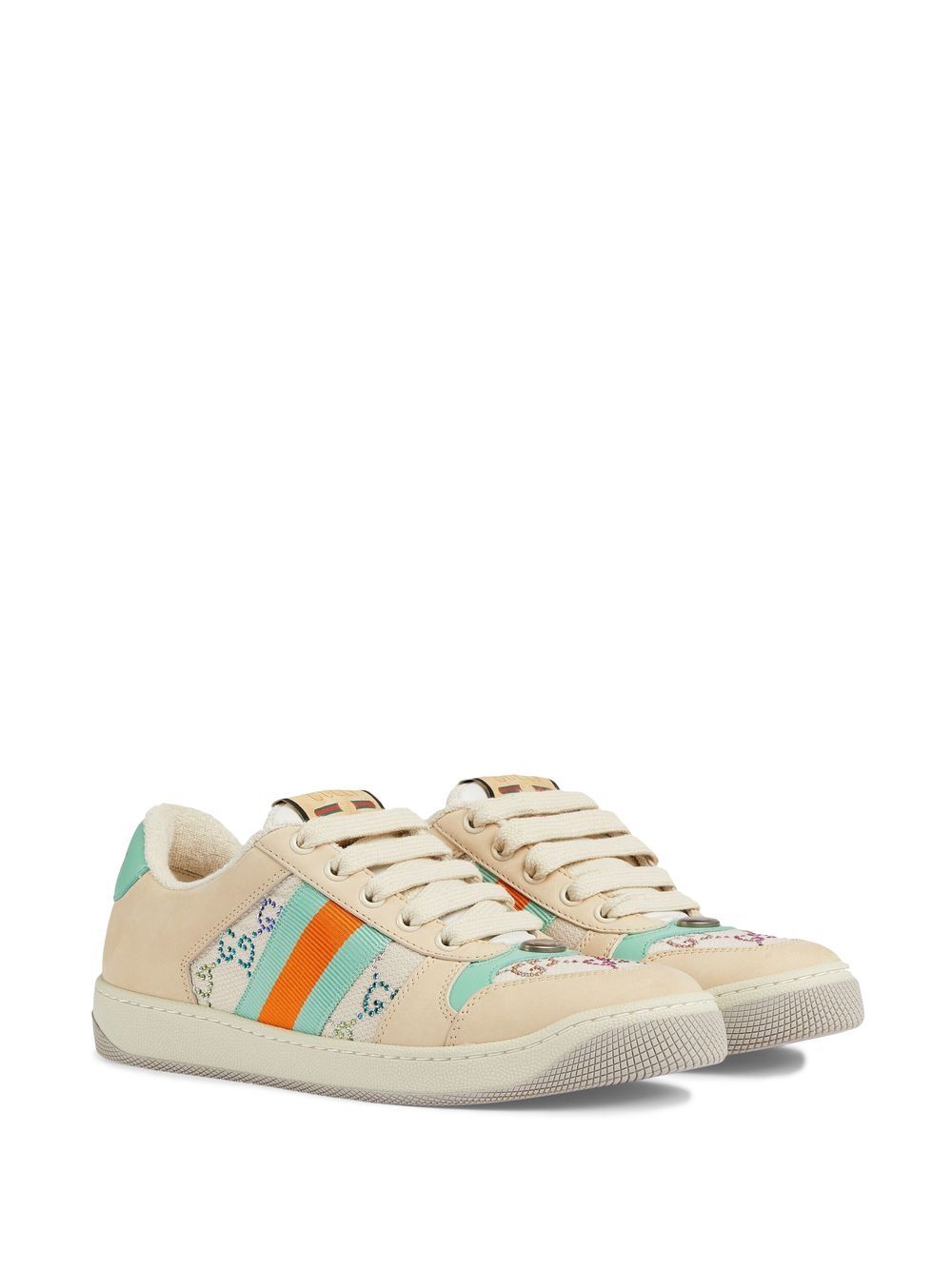 GUCCI Stylish 2024 Women's Sneakers in Powder Color