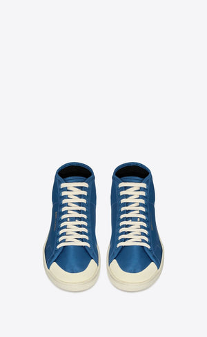 Navy Classic Nylon Sneakers for Men - FW23 Collection