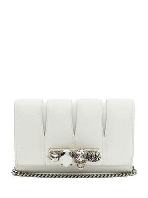 ALEXANDER MCQUEEN 2024 Women's White Shoulder Bag - Trendy 24SS Fashion Accessory