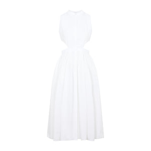 ALEXANDER MCQUEEN Stylish White Day Dress for Women - Perfect Addition to Your SS23 Wardrobe