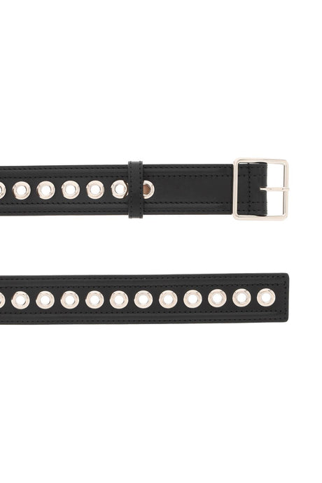 Studded Leather Belt for Women by Alexander McQueen