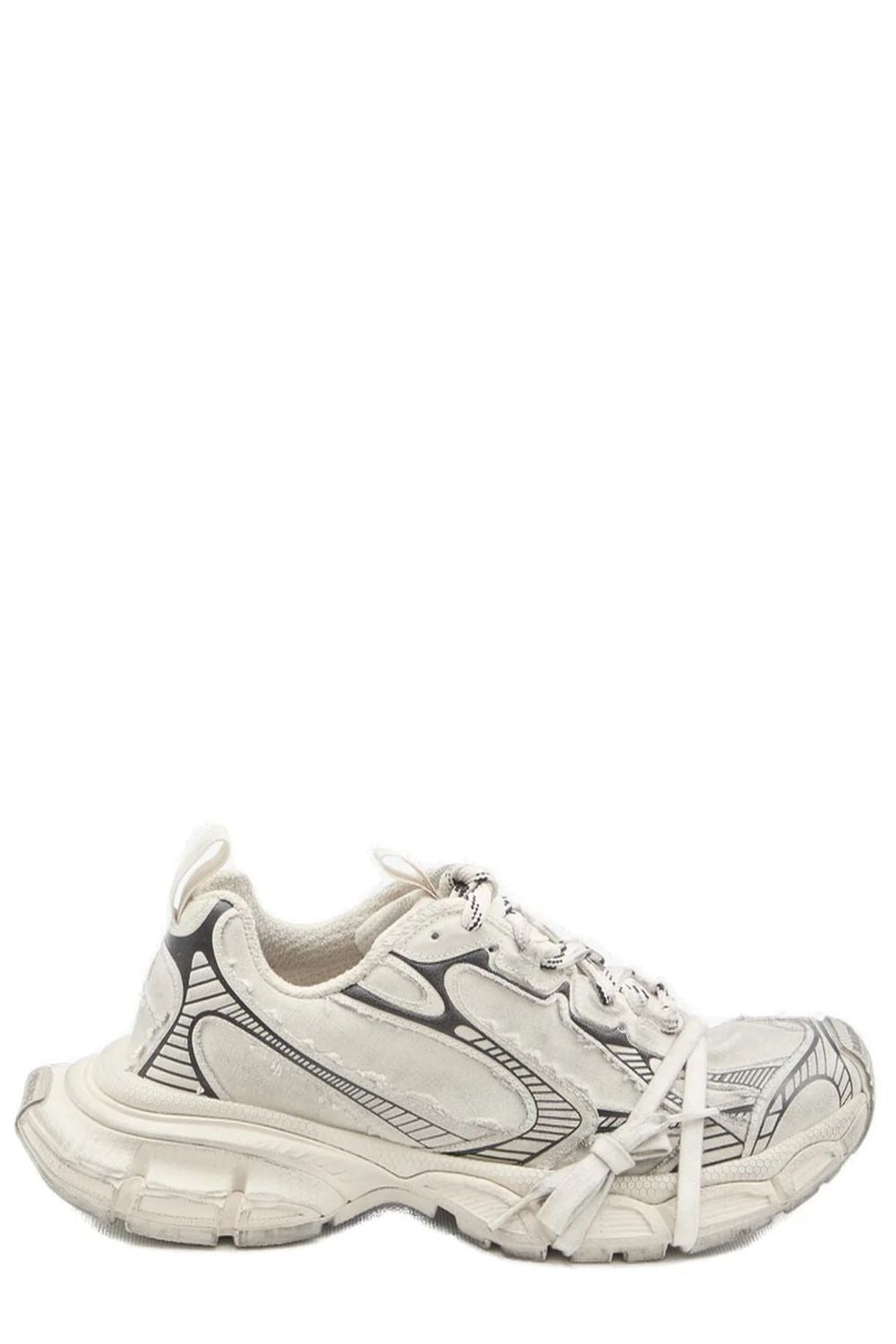 BALENCIAGA Vintage-Inspired Fabric Low-Top Sneakers - 3XL