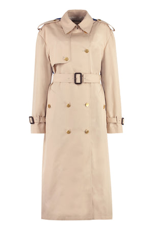 GUCCI Double-Breasted Beige Trench Jacket for Women