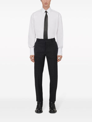 ALEXANDER MCQUEEN 360 Review Straight Pants for Men - Black