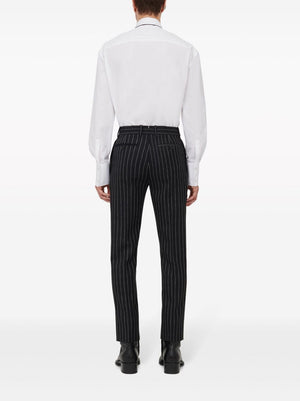 ALEXANDER MCQUEEN 360 Review Straight Pants for Men - Black