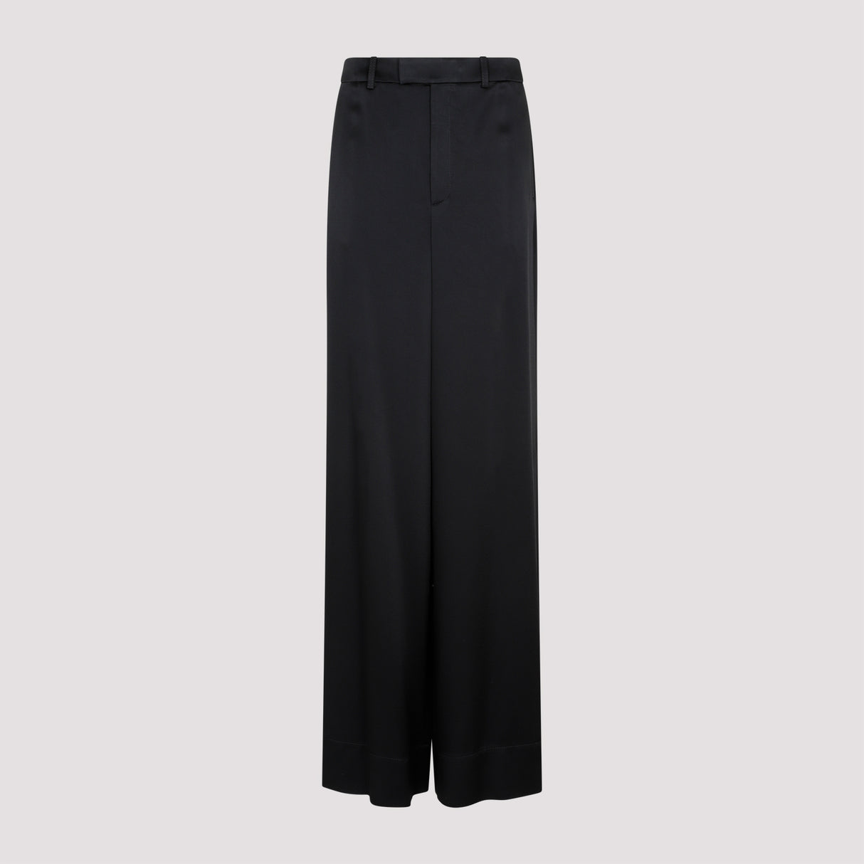 SAINT LAURENT Loose Fit Black Pants for Women - SS23 Collection