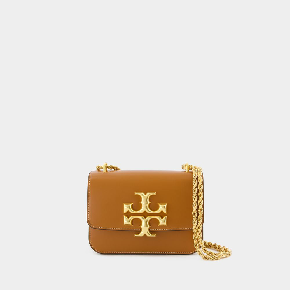 TORY BURCH Eleanor Small Convertible Crossbody in Brown