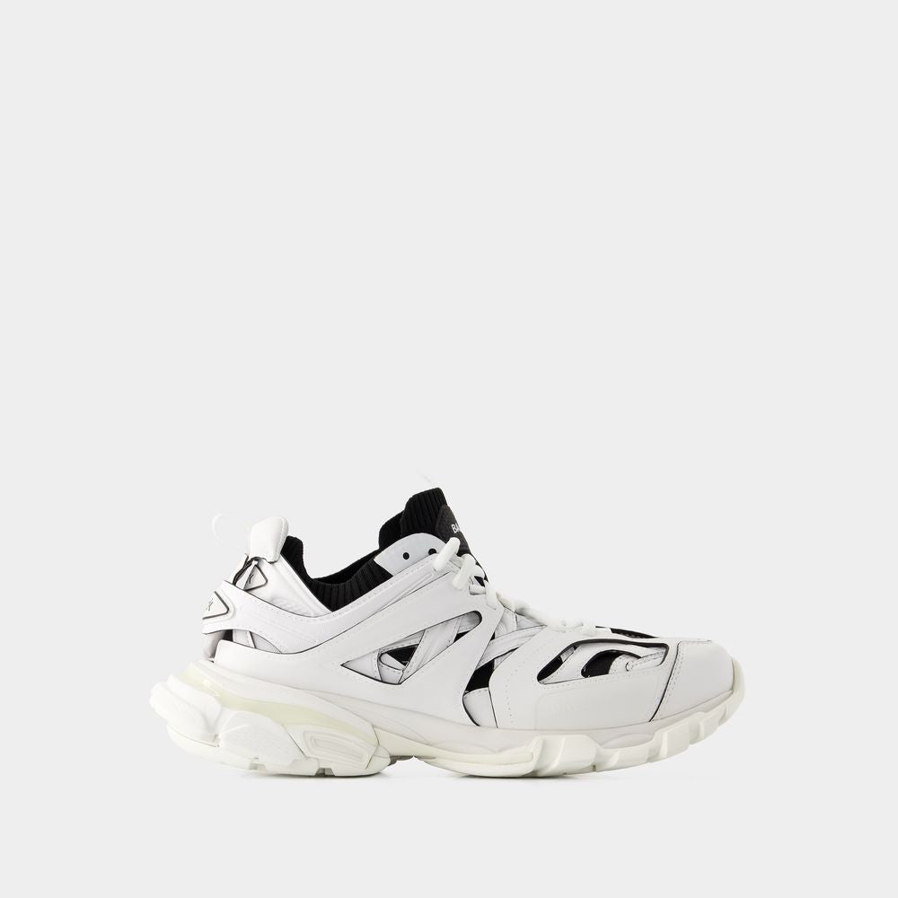 BALENCIAGA FW23 Unisex White Track Sock Sneakers