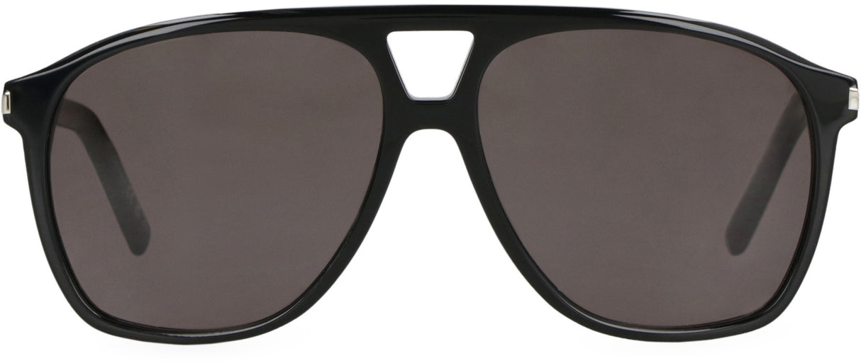 SAINT LAURENT Black Aviator Sunglasses for Men - SS23 736443Y9956