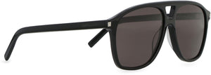 SAINT LAURENT Black Aviator Sunglasses for Men - SS23 736443Y9956