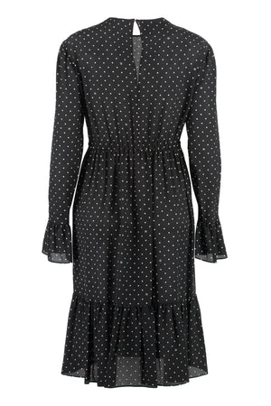 GUCCI Silk Polka-Dot Mini Dress for Women