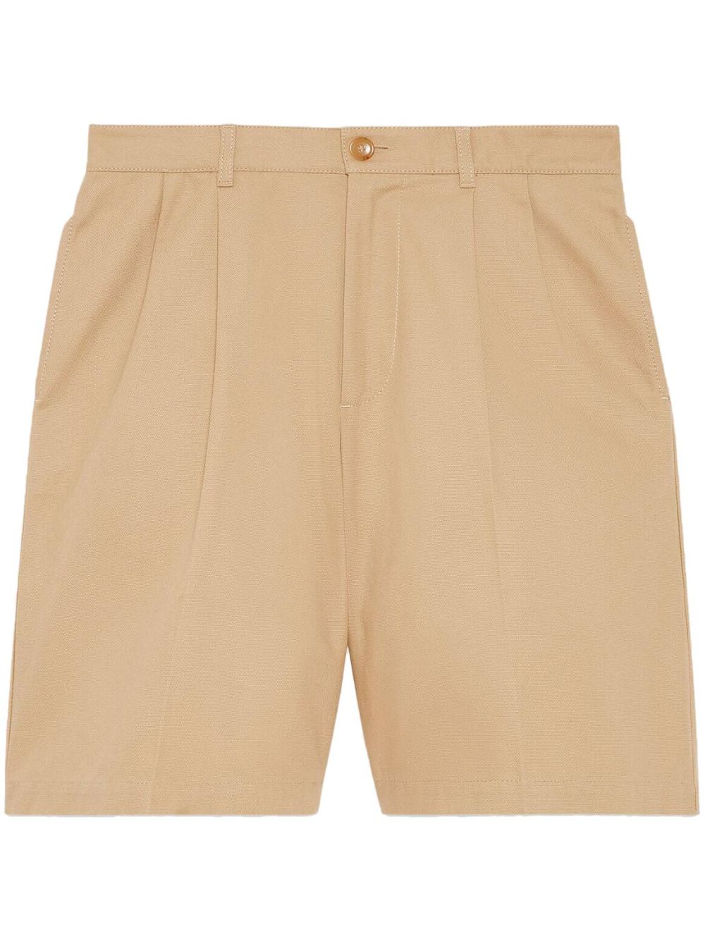 GUCCI Men's 23FW Beige Shorts for the Fashion-Forward Gentlemen