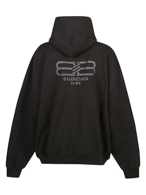 Áo Hoodie Dài Tay Màu Đen Cho Nữ