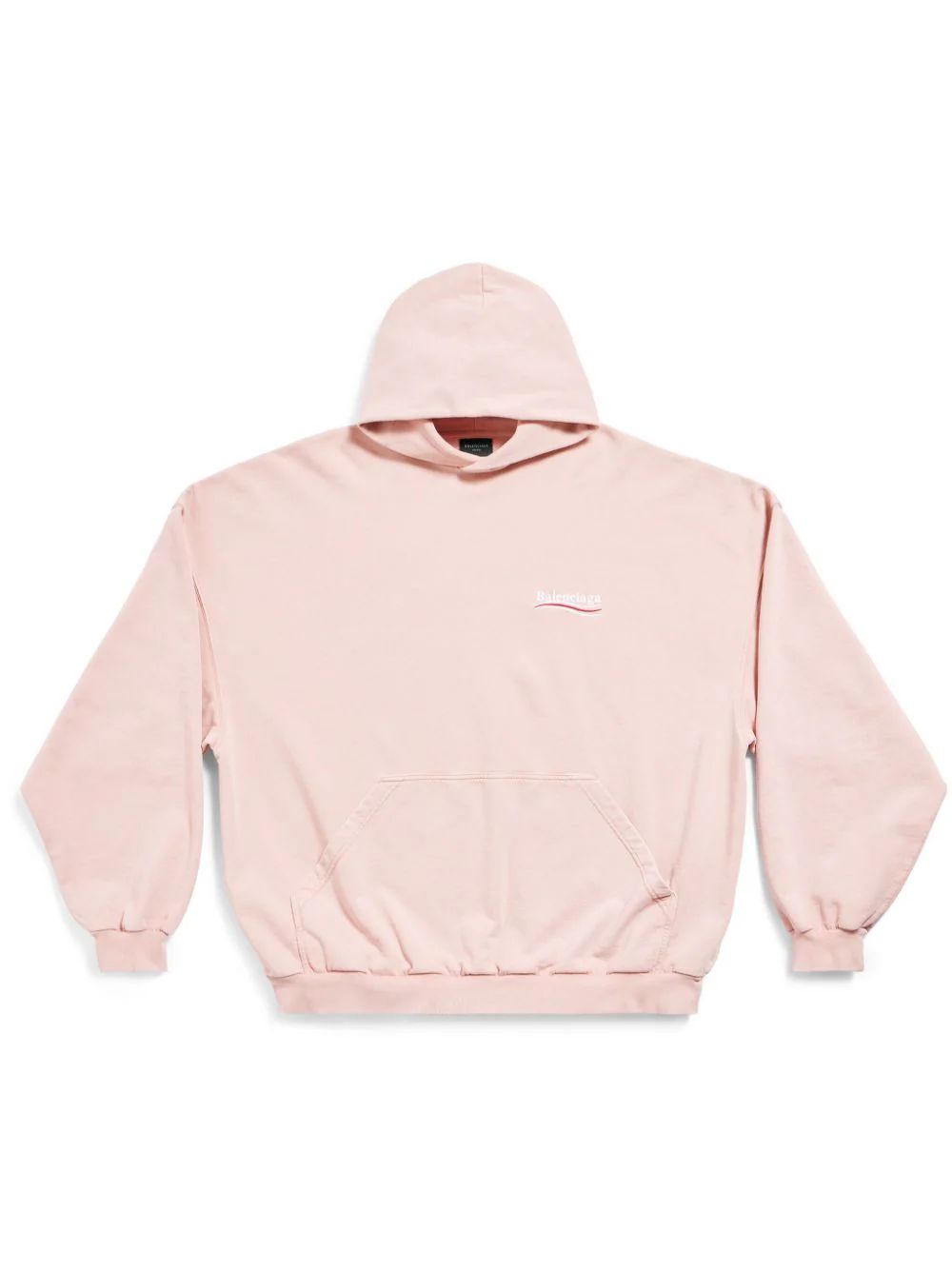 BALENCIAGA Oversized Pink Logo Sweatshirt for Women - SS24 Collection