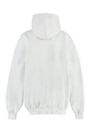 Áo Hoodie Đen Rộng Thêu Hoa Tiết Bal.com