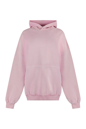 Áo Hoodie Cotton In Đá Nhân Tạo - Màu Hồng Thu Đông 23