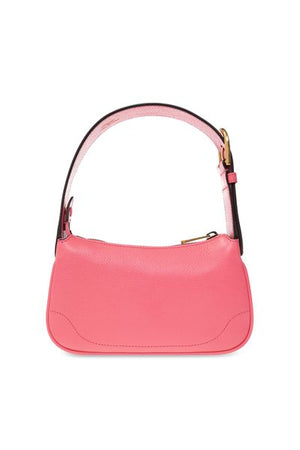 Túi xách vai mini da màu hồng cho nữ | Bộ sưu tập FW23