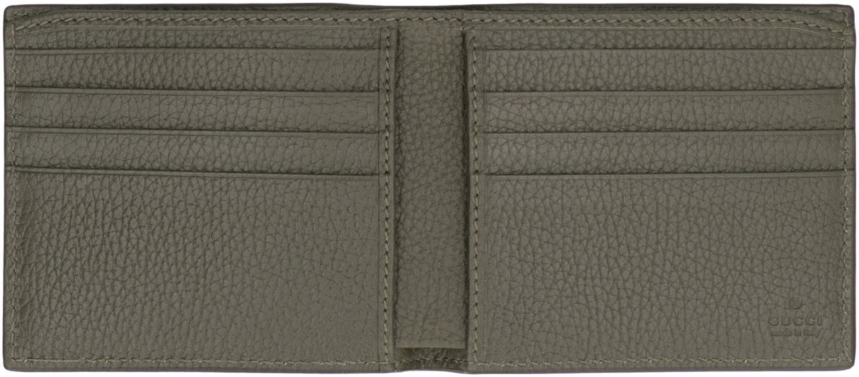 GUCCI Men's Jumbo GG Print Leather Wallet for FW23