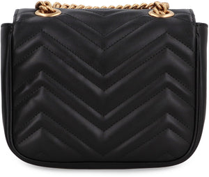 GUCCI Mini GG Marmont Shoulder Handbag - Classic Elegance