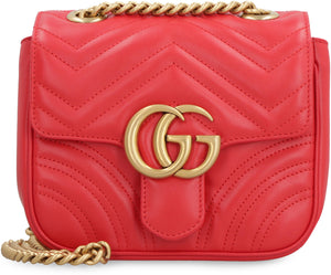 GUCCI Mini GG Marmont Shoulder Handbag - Classic Elegance