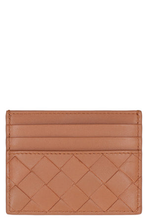 BOTTEGA VENETA Mini Intrecciato Leather Card Case