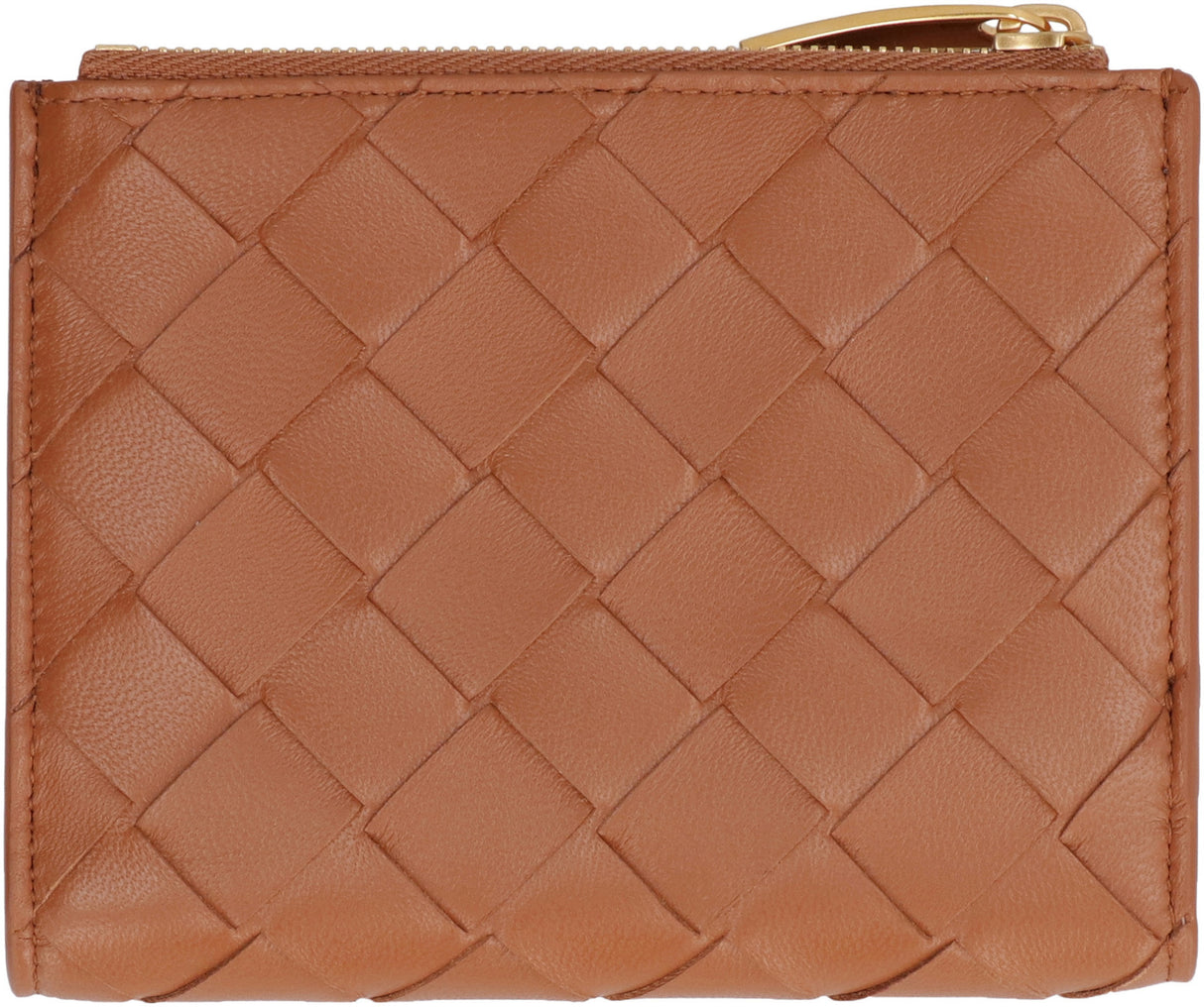 BOTTEGA VENETA Intrecciato Motif Leather Wallet for Women