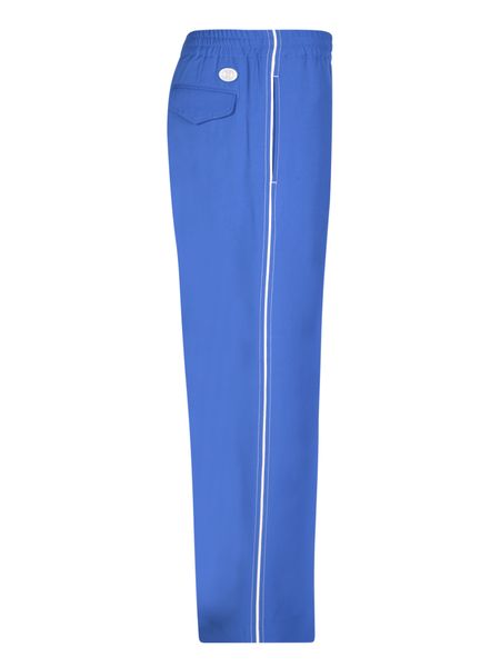 GUCCI Men's Blue Straight Pants for FW23 Collection